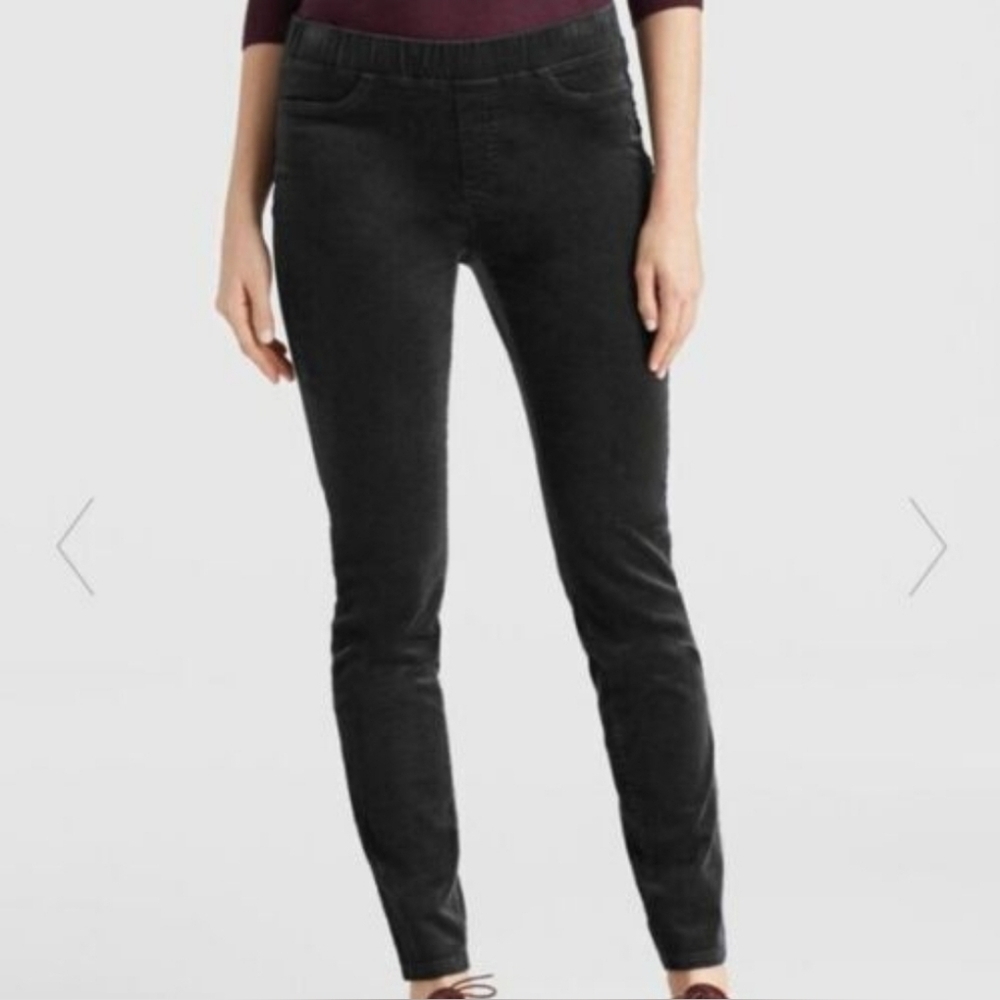 ❤️ EILEEN FISHER CORDUROY ORGANIC COTTON PULL ON SKINNY PANTS, MEDIUM (10-12)